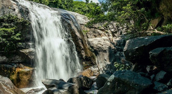 Hố Giáng Thơm - nơi xảy ra vụ tai nạn khiến 2 học sinh chết đuối