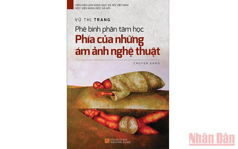Bìa sách “Phê bình phân tâm học-Phía của những ám ảnh nghệ thuật”.