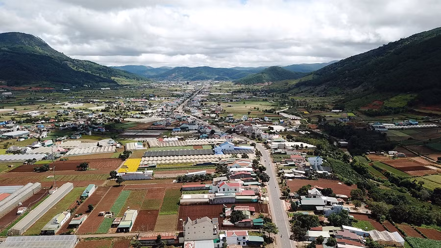 Khu vực lập quy hoạch phân khu đô thị Liên Khương - Prenn