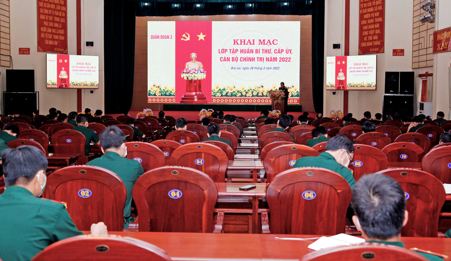 Quang cảnh lớp tập huấn. Ảnh: Vĩnh Hoàng