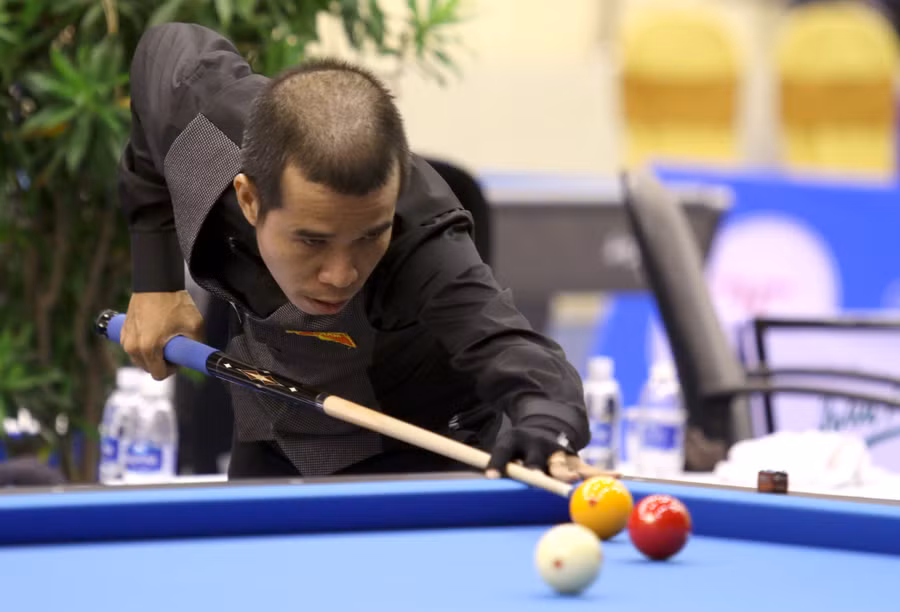 Trần Quyết Chiến đang có được phong độ rất cao. Ảnh: Minh Tân