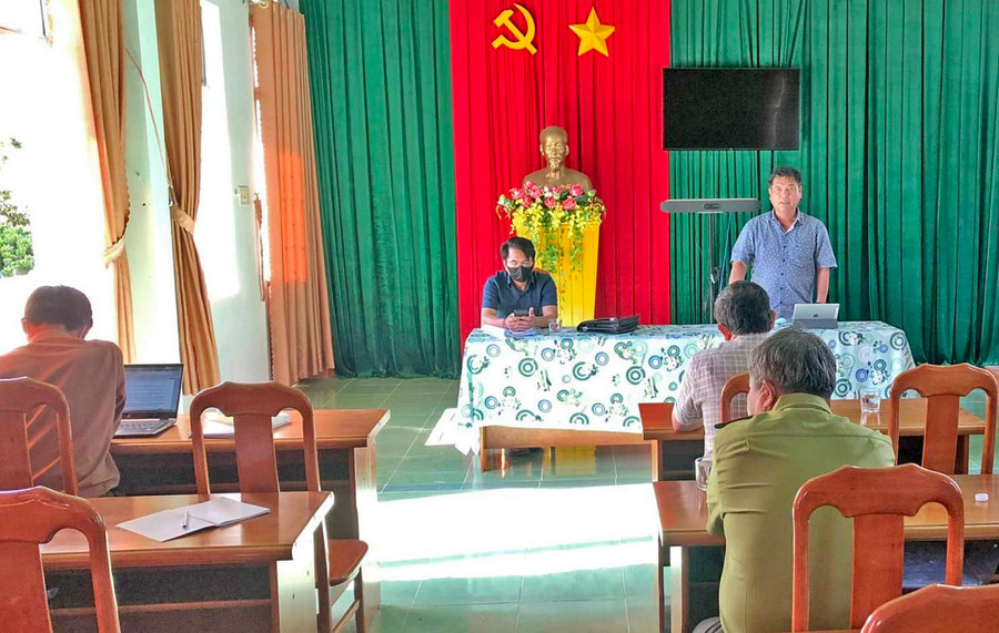 Phó Chủ tịch UBND tỉnh Kpă Thuyên chỉ đạo tại buổi làm việc với huyện Đak Đoa