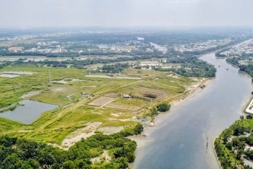 Quốc Cường GIa Lai đang gặp nhiều vấn đề với dự án Khu dân cư Bắc Phước Kiển, Nhà Bè. Ảnh: CTV