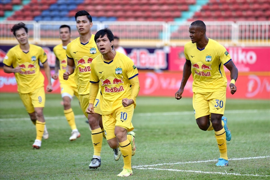 Hoàng Anh Gia Lai đại diện Việt Nam dự AFC Champions League 2022. Ảnh: Minh Hiếu