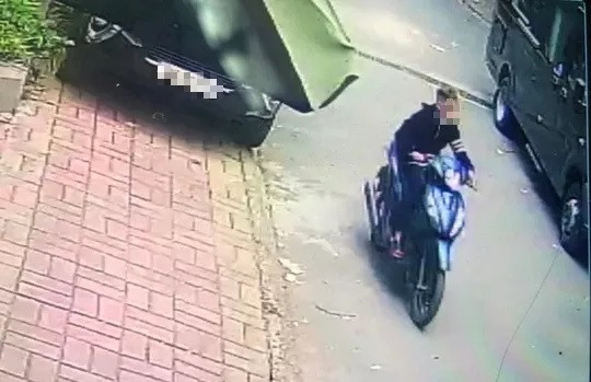 H.A.Q. điều khiển xe máy bỏ trốn sau khi trộm tài sản