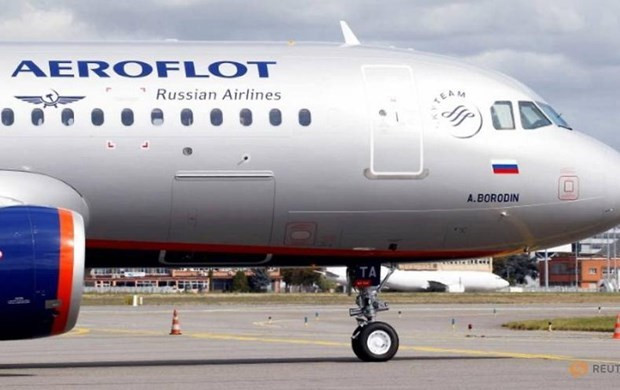 Máy bay của hãng hàng không Aeroflot. Nguồn: Reuters Máy bay của hãng hàng không Aeroflot. Nguồn: Reuters