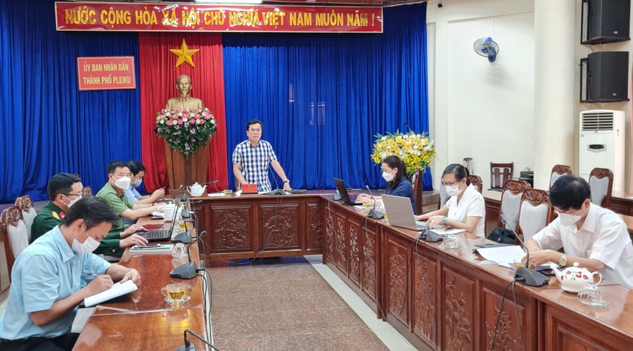 Quang cảnh buổi họp. Ảnh: Bá Bính Quang cảnh buổi họp. Ảnh: Bá Bính