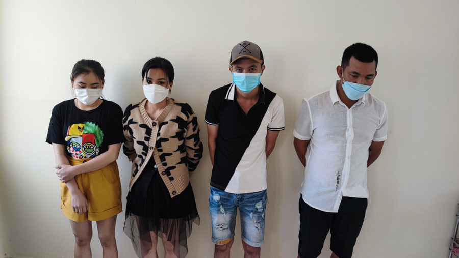 Các đối tượng. Ảnh: Cẩm Vân