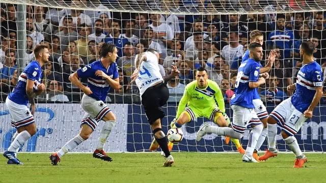 Thủ môn Emil Audero Mulyadi đang là trụ cột của CLB Sampdoria. Ảnh: AFP