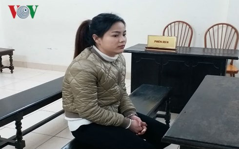 Bị cáo tại phiên tòa sơ thẩm. Bị cáo tại phiên tòa sơ thẩm.