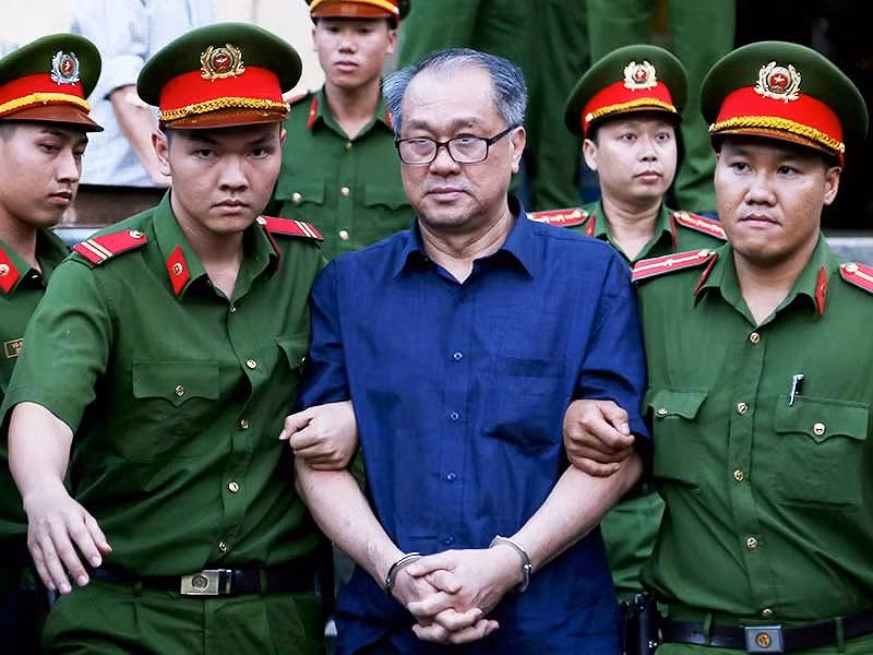 Bị cáo Phạm Công Danh tại tòa.