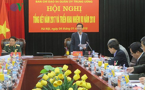 Ủy viên Bộ Chính trị, Bí thư Trung ương Đảng, Trưởng Ban Tuyên giáo Trung ương Võ Văn Thưởng phát biểu tại Hội nghị.