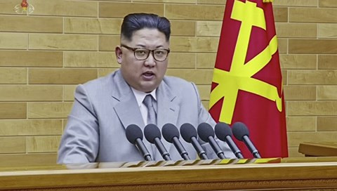 Nhà lãnh đạo Triều Tiên Kim Jong Un.