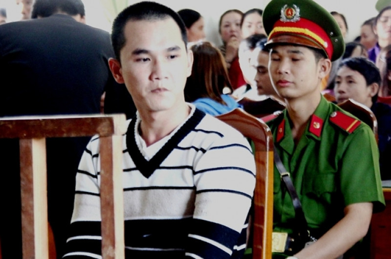  Nguyễn Thành Đức trong phiên xét xử 25-1.