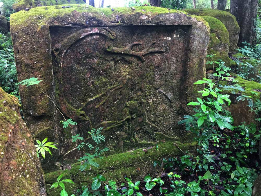 Bình phong bị đục bỏ.