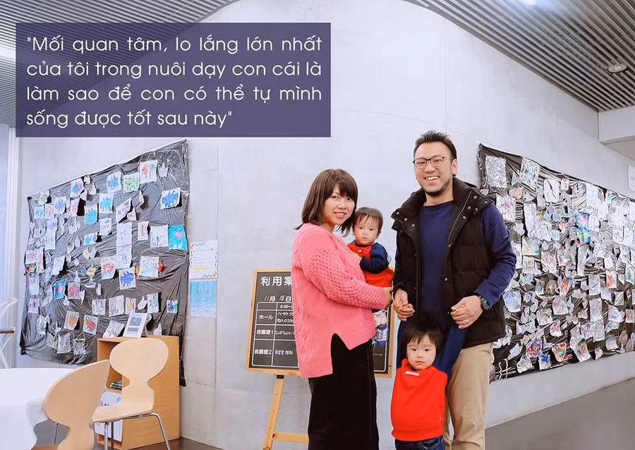 Gia đình Katsu Waka San cũng như các gia đình Nhật khác chỉ mong con có thể tự lập, tử tế và vượt khó