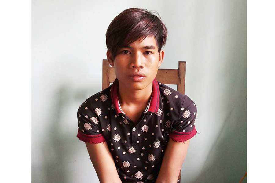 Đối tượng Kpă Ưâu gây ra án mạng vì rượu. Ảnh: N.H Đối tượng Kpă Ưâu gây ra án mạng vì rượu. Ảnh: N.H