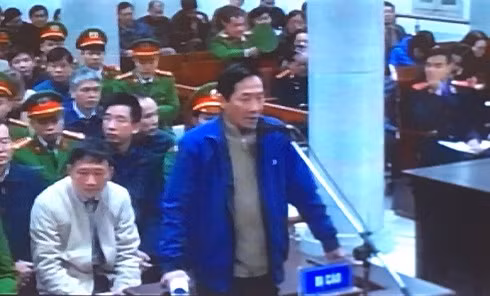 Bị cáo Vũ Hồng Chương.