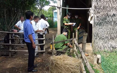 Cơ quan điều tra khám nghiệm hiện trường - Ảnh minh họa.