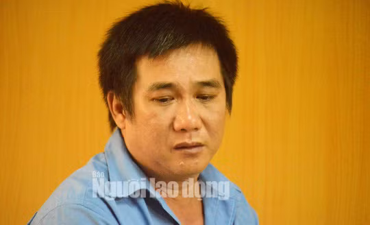 Bị cáo Trần Ngọc Hiếu tại phiên tòa.