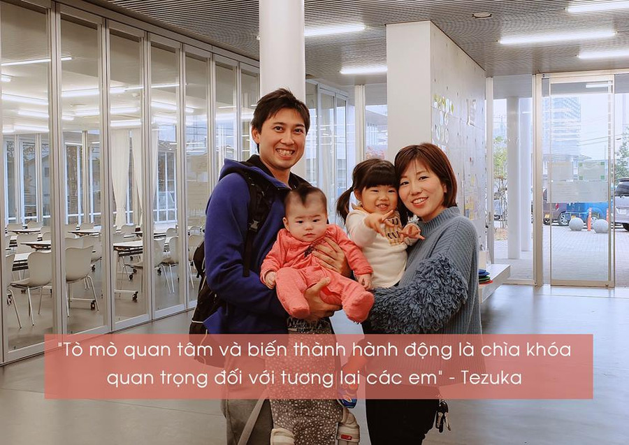 Là một thầy giáo, ông Tuzuka cho rằng tò mò và quan tâm là phẩm chất cần có ở thanh thiếu niên