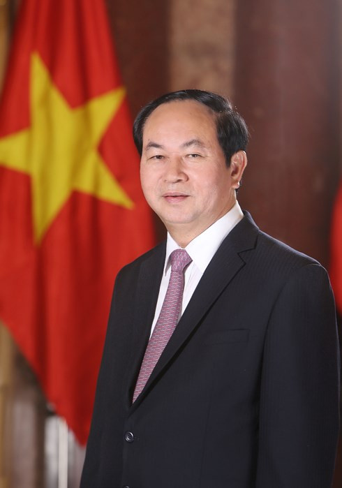Chủ tịch nước Trần Đại Quang. Chủ tịch nước Trần Đại Quang.