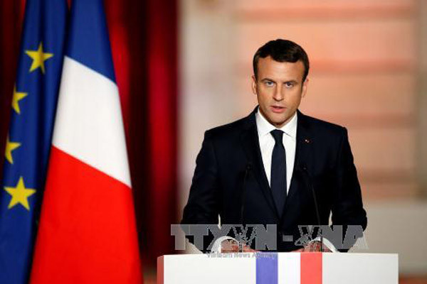 Tổng thống Pháp Emmanuel Macron.