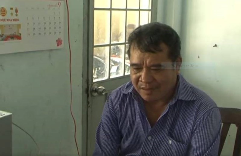 Dương Văn Kiều tại CQĐT.