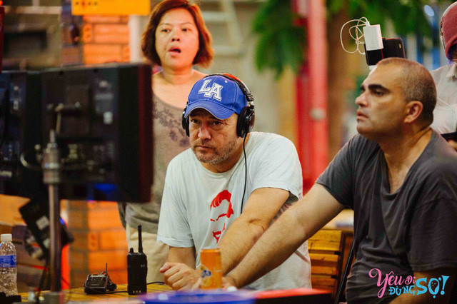 Stephane Gauger trên set quay Yêu đi, đừng sợ! Stephane Gauger trên set quay Yêu đi, đừng sợ!