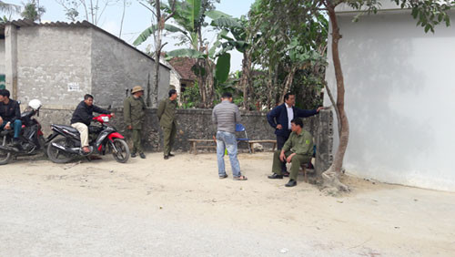 Hiện trường vụ án.