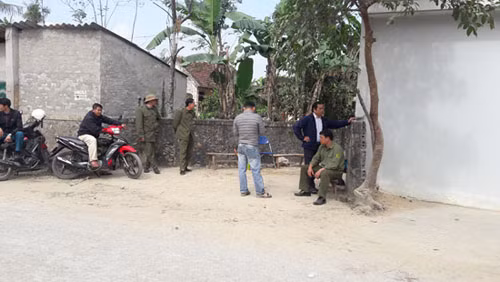 Hiện trường vụ án.