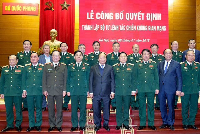 Lực lượng tác chiến không gian mạng được quan tâm đầu tư tiến thẳng lên hiện đại, Thủ tướng đề nghị Quân ủy Trung ương, Bộ Quốc phòng tập trung lãnh đạo, chỉ đạo thực hiện tốt một số nội dung. Lực lượng tác chiến không gian mạng được quan tâm đầu tư tiến thẳng lên hiện đại, Thủ tướng đề nghị Quân ủy Trung ương, Bộ Quốc phòng tập trung lãnh đạo, chỉ đạo thực hiện tốt một số nội dung.