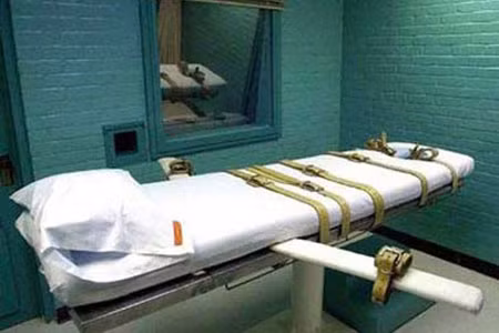 Phòng thi hành án tử hình bằng tiêm thuốc độc tại Texas - Mỹ.