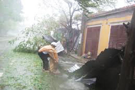 Thừa Thiên Huế: 50 nhà tốc mái và 11 người bị thương vì lốc xoáy ảnh 1