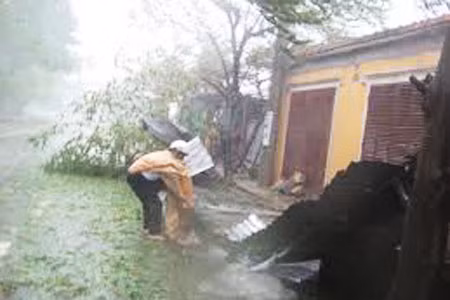 Thừa Thiên Huế: 50 nhà tốc mái và 11 người bị thương vì lốc xoáy ảnh 1