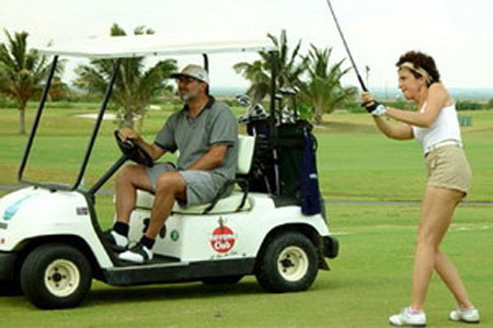 Sân golf tại Khu du lịch nổi tiếng Varadero của Cuba. 