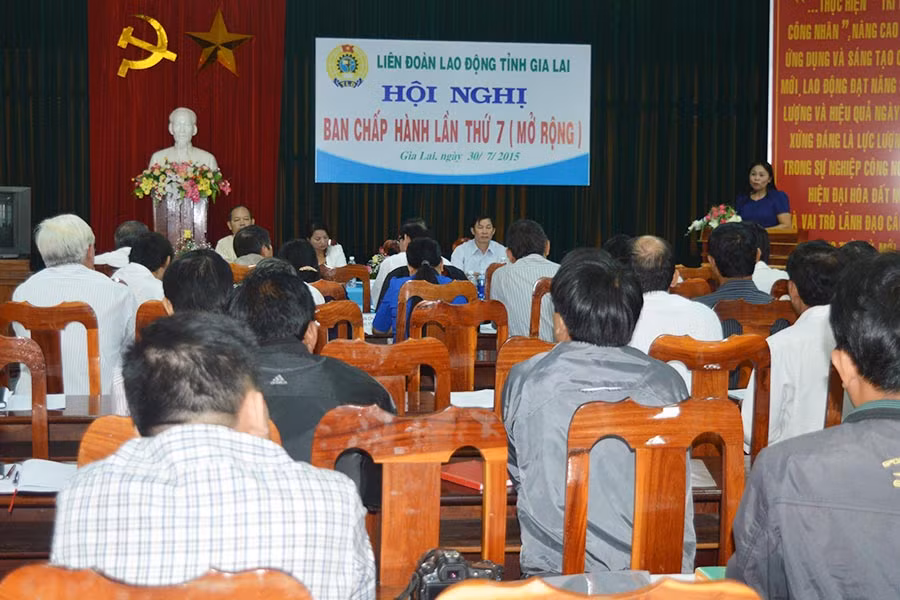  Ban Chấp hành Liên đoàn Lao động tỉnh đã tổ chức hội nghị Ban Chấp hành lần thứ 7 (mở rộng).