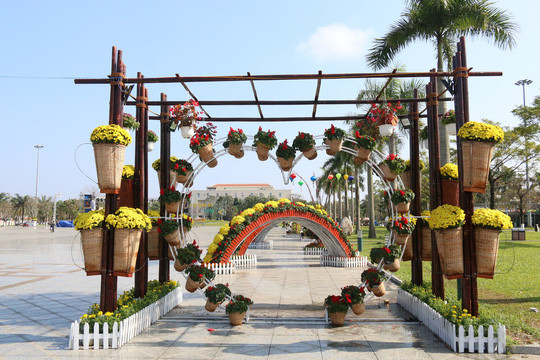  Những luống hoa được bài trí đơn sơ mà đẹp mắt