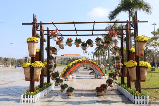  Những luống hoa được bài trí đơn sơ mà đẹp mắt