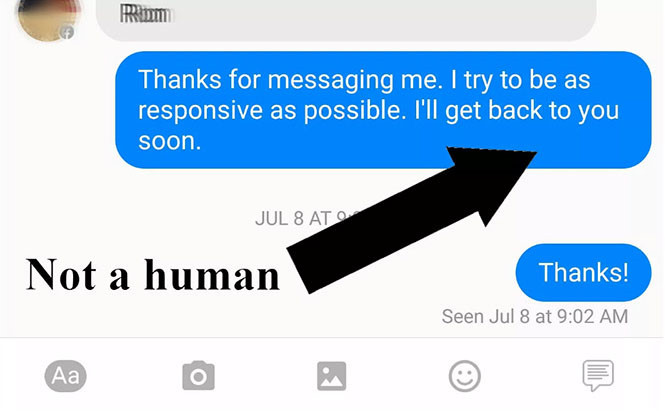 Bạn có thể tùy biến nội dung chatbot của Facebook Messenger cho riêng mình.