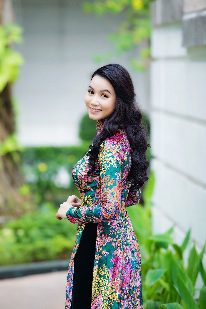 Cũng như mọi năm, Lương Giang luôn về sum họp với gia đình dịp Tết. 