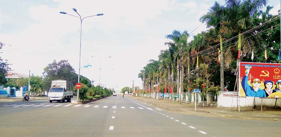  Trung tâm huyện Ia Grai.