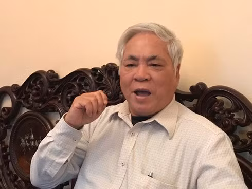 Nhà báo Đức Lượng- nguyên Phó Tổng biên tập báo Nhân dân