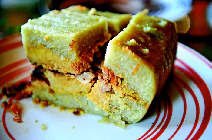  Bánh chưng - món không thể thiếu trong ngày Tết - Ảnh: TR.N.