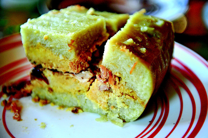  Bánh chưng - món không thể thiếu trong ngày Tết - Ảnh: TR.N.