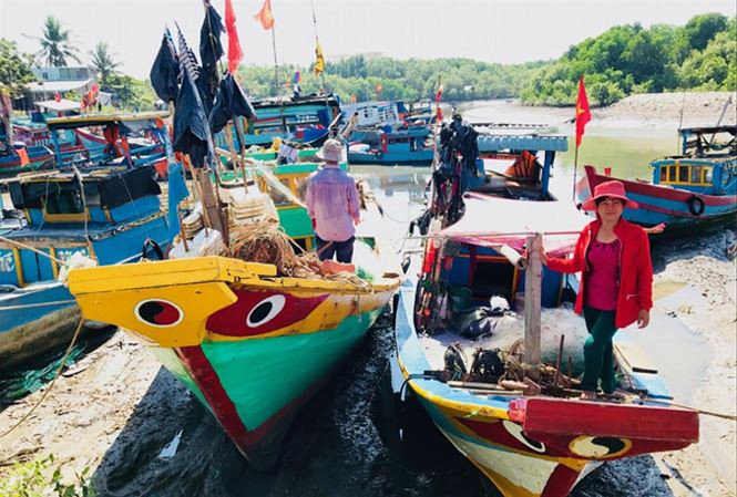 Một góc bến Cầu Cảng.