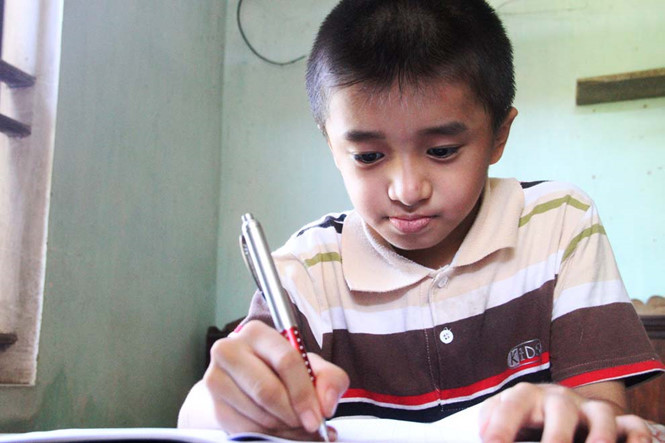 Nguyễn Hữu Thanh Quang ước mơ trở thành lập trình viên máy tính