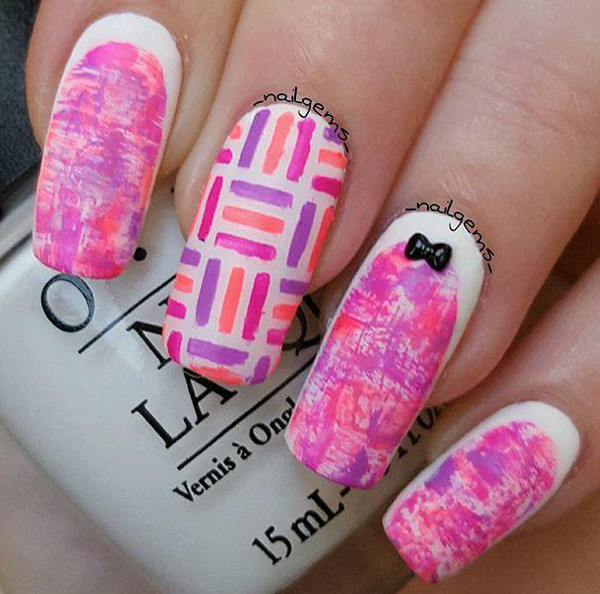  Kiểu vẽ móng như tranh sơn dầu độc đáo.