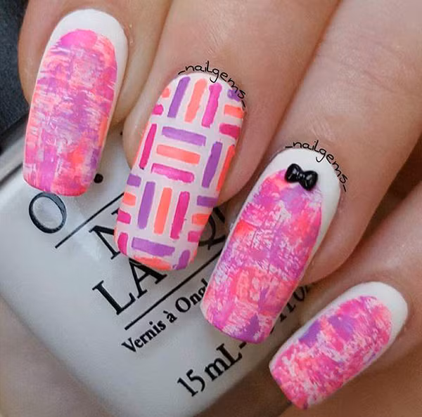  Kiểu vẽ móng như tranh sơn dầu độc đáo.