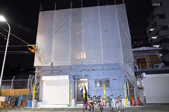  Khu căn hộ nơi phát hiện đầu người trong vali. Ảnh: Hidemasa Yoshizawa